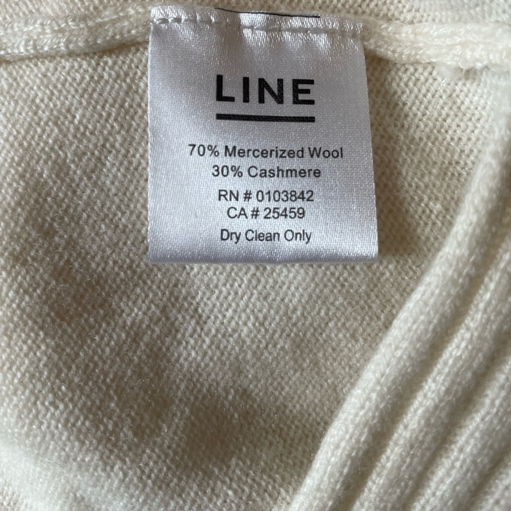 NWT Line wool/cashmere blend dress - Picture 3 of 5